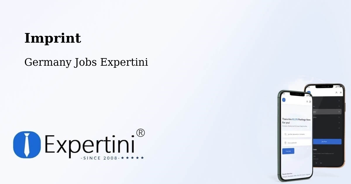 Imprint – Köln - Germany Jobs Expertini