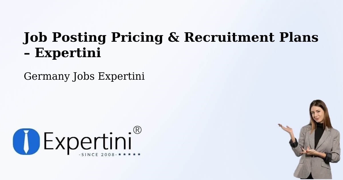 Job Posting Pricing & Recruitment Plans – Köln - Köln, Germany Jobs Expertini